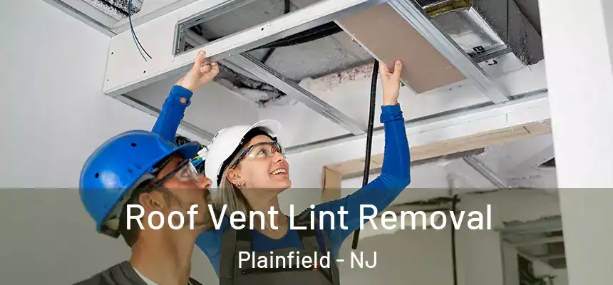 Roof Vent Lint Removal Plainfield - NJ